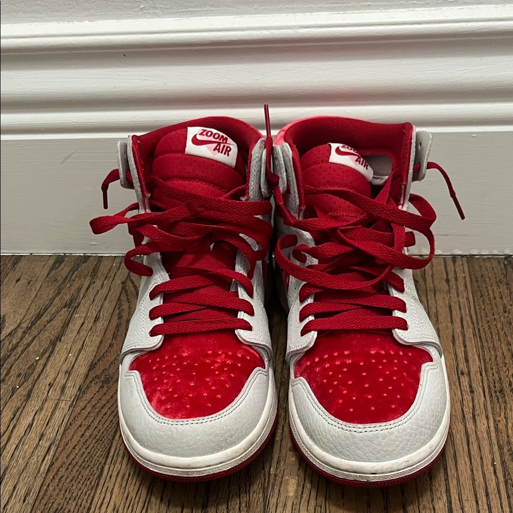 Jordan Women's Sneakers Red and White